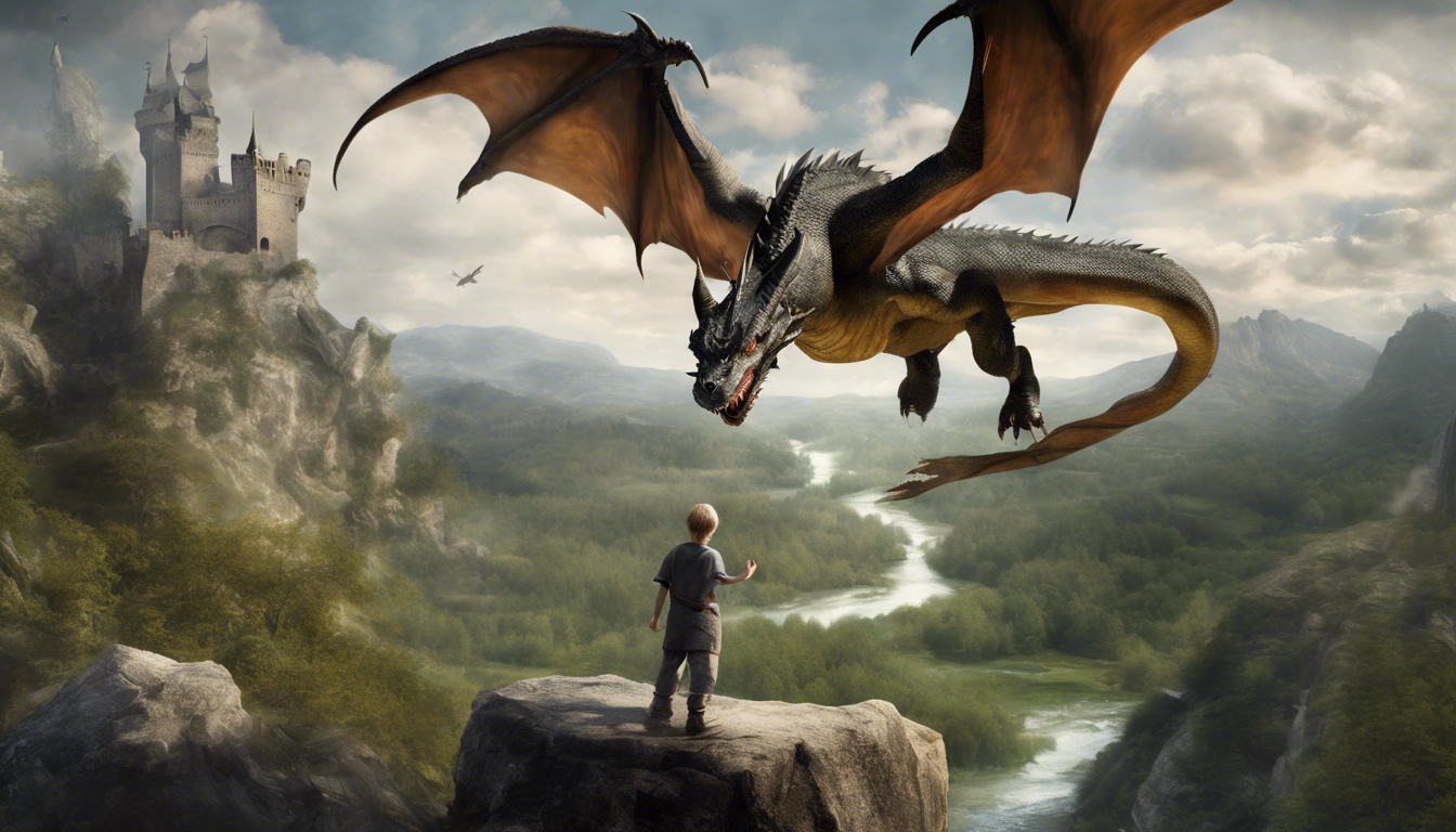 découvrez une aventure fantastique où le protagoniste explore son désir de jouer avec un vrai dragon, dans un monde rempli de magie et de mystère.