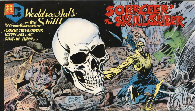 découvrez la bande dessinée de dc comics du mois d'août 1983, semaine 2 : le crâne du sorcier, dans mercredi bandes dessinées.