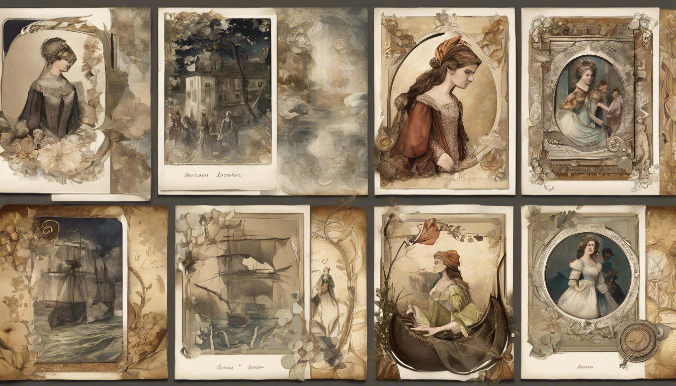 découvrez le parcours historique d'anna b. meyer à travers six cartes illustrées. plongez dans une narration riche en émotions, ponctuée d'événements marquants et de lieux emblématiques.