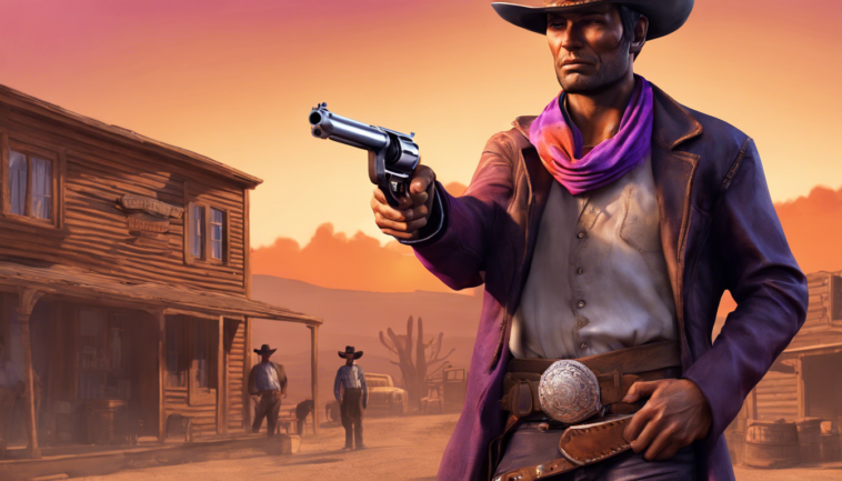 plonge dans l'univers du far west avec 'saisis ton revolver, cowboy !'. prépare-toi à l'aventure, aux duels palpitants et à la camaraderie des cowboys. un voyage captivant au cœur de la légende et des paysages sauvages.