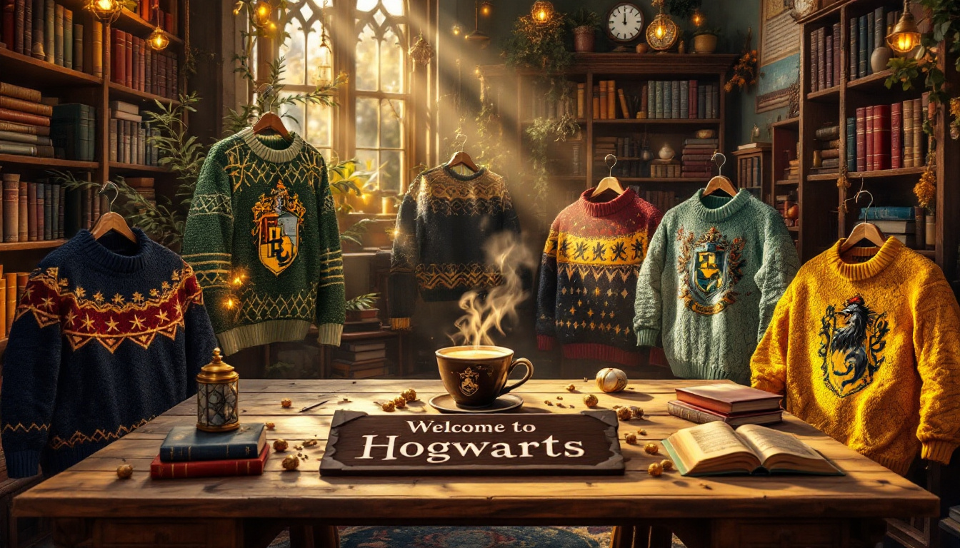 découvrez l'univers des pulls harry potter : styles, tissus, tailles, et conseils d'achat. plongez dans la magie de la mode sorcière et trouvez le pull parfait pour exprimer votre passion pour la saga culte.