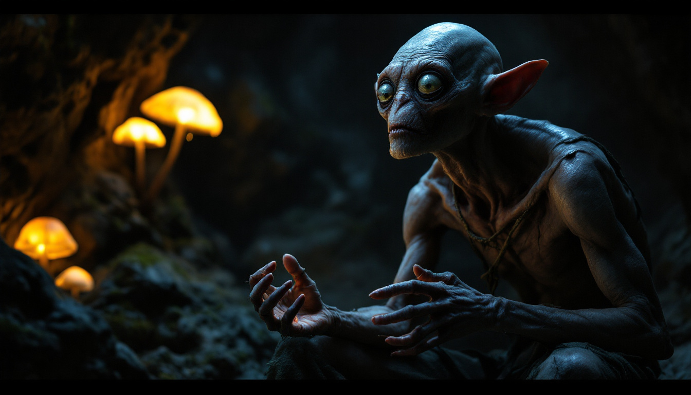 découvrez l'évolution fascinante de gollum, un personnage complexe et emblématique du seigneur des anneaux. explorez ses luttes internes, son obsession pour l'anneau et la dualité de sa nature, entre l'innocence perdue et la corruption.