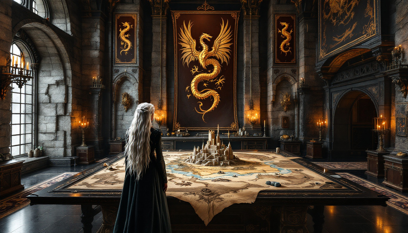 découvrez l'incroyable saga de la maison targaryen dans game of thrones. plongez dans l'histoire tumultueuse de cette dynastie emblématique, entre dragons, intrigues et luttes de pouvoir, et explorez leur héritage au sein du royaume des sept couronnes.