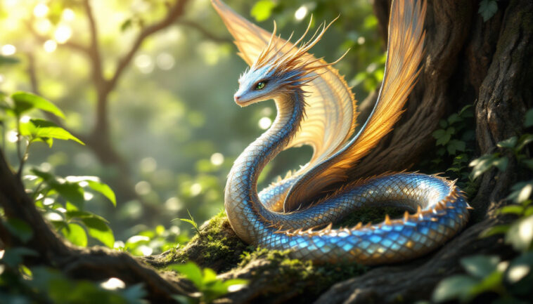 découvrez l'occamy, le fascinant serpent ailé du monde magique. apprenez tout sur ses caractéristiques uniques, son habitat ésotérique et son importance dans la mythologie magique. plongez dans l'univers enchanteur de cette créature mythique qui captive l'imagination des sorciers et des passionnés de magie.