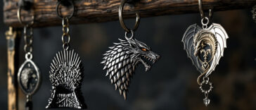 découvrez notre collection de porte-clés game of thrones, l'accessoire parfait pour tous les fans de la série culte. pratiques et stylés, ces porte-clés vous permettront d'afficher votre passion pour l'univers de westeros au quotidien.