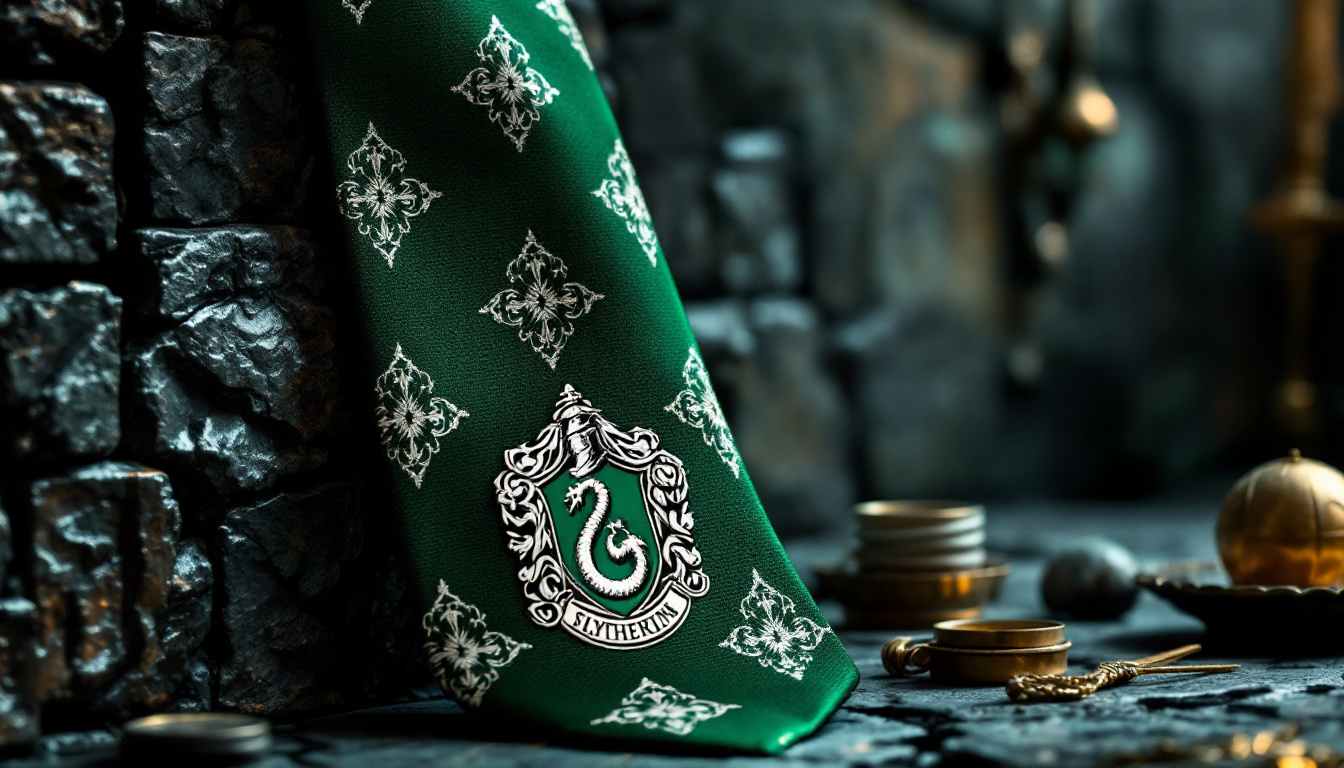 découvrez tout ce qu'il faut savoir sur la cravate serpentard, symbole emblématique de la maison des serpentard à poudlard. plongée dans son histoire, sa signification et son style, cette cravate ne manquera pas d'ajouter une touche magique à votre garde-robe. parfaite pour les fans de harry potter et les passionnés de mode!