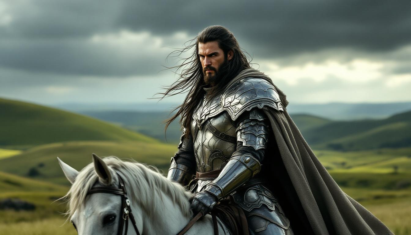découvrez eomer, le fier héros des terres du rohan, dont le courage et la bravoure brillent à travers les âges dans "le seigneur des anneaux". plongez dans l'univers épique de tolkien et explorez le parcours inspirant de ce personnage emblématique, véritable défenseur de son peuple face aux ténèbres.