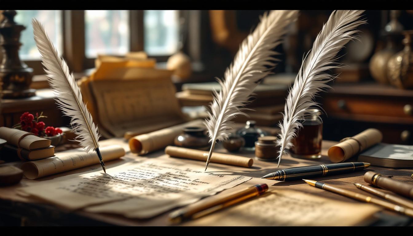 découvrez tout ce qu'il faut savoir sur la plume d'écriture : son histoire fascinante, les différents types disponibles et leurs usages variés. plongez dans l'univers de cet instrument d'écriture intemporel et apprenez à choisir celle qui vous convient le mieux.