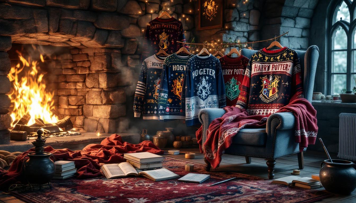 découvrez notre sélection de pulls harry potter, parfaits pour les fans de la saga. alliant confort et style, ces pulls ensorcelants vous garderont au chaud tout en affichant votre passion pour l'univers magique. réveillez le sorcier en vous avec nos modèles uniques !
