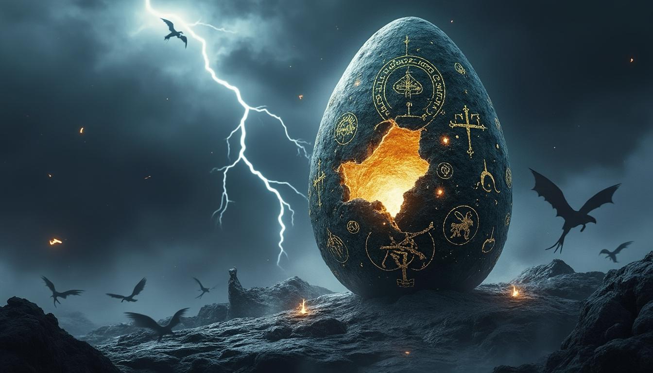 découvrez le symbolisme fascinant de l'œuf mystique dans game of thrones. plongez dans les significations cachées et les références culturelles qui enrichissent cet élément emblématique de la série, révélant des couches de mystère et de pouvoir.