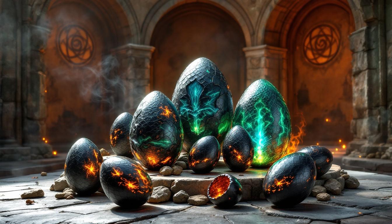 découvrez l'univers fascinant des œufs de dragon dans game of thrones, un symbole puissant d'héritage et de renouveau. explorez leur histoire riche et leur impact sur la quête de pouvoir dans westeros, tout en plongeant dans les mythes et légendes qui entourent ces créatures emblématiques.