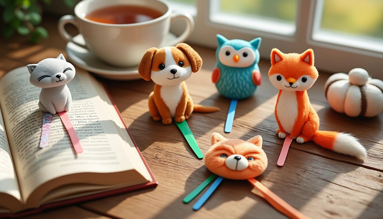 découvrez notre sélection des meilleurs marque-pages animaux, parfaits pour les passionnés de lecture ! ajoutez une touche ludique à vos livres avec ces adorables accessoires qui allient fonctionnalité et charme. idéaux pour tous les amoureux des livres et des animaux, ces marque-pages sont un cadeau parfait pour se plonger dans vos histoires préférées.