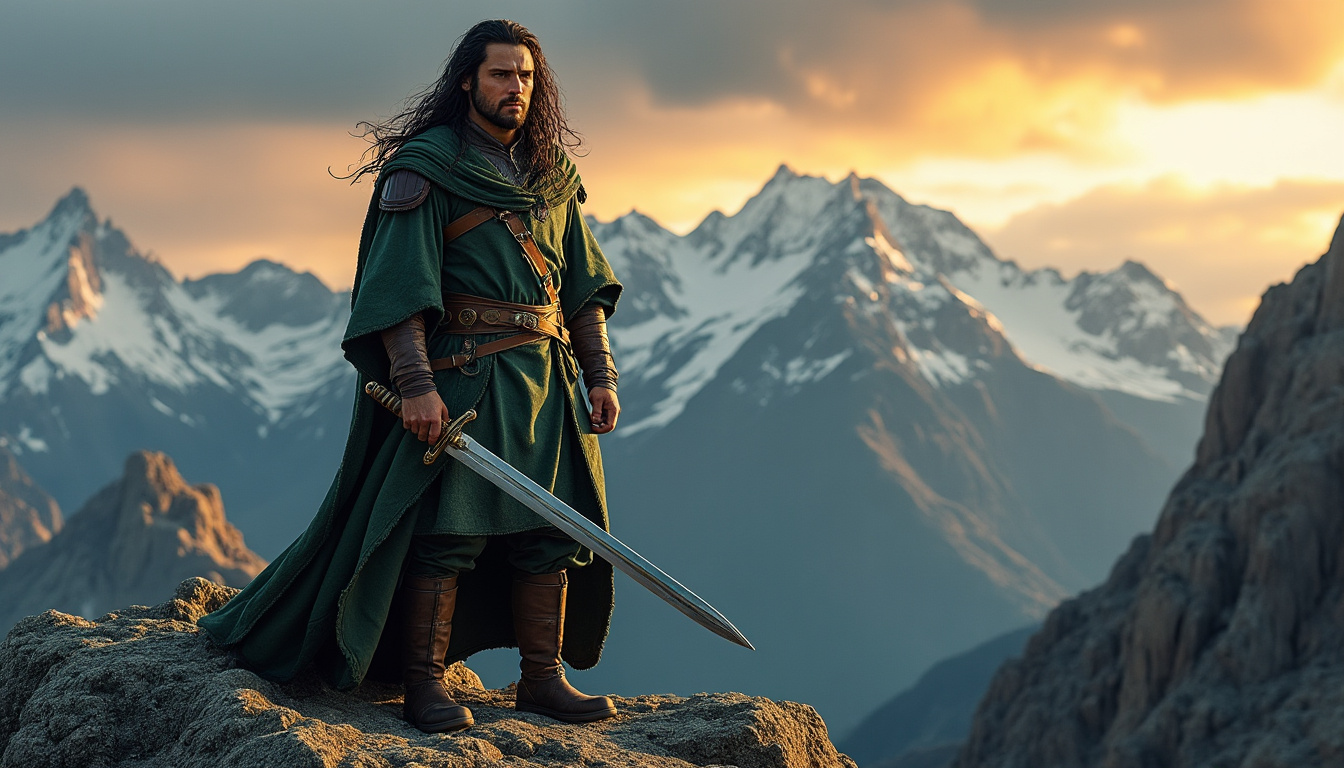 découvrez l’histoire d’aragorn, héritier d’isildur et chef courageux des peuples libres de la terre du milieu, un personnage emblématique du seigneur des anneaux.