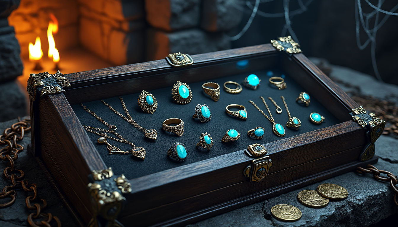 plongez dans l'univers fascinant des bijoux donjon : des créations uniques, inspirées par la magie et l'aventure, pour sublimer votre style avec originalité et mystère.