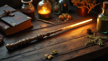 découvrez la baguette lumineuse de harry potter, l’accessoire magique incontournable pour tous les fans de l’univers du sorcier. parfaite pour compléter une collection ou pour des moments de jeu enchantés !