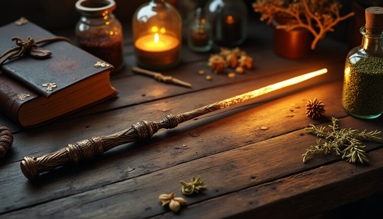 découvrez la baguette lumineuse de harry potter, l’accessoire magique incontournable pour tous les fans de l’univers du sorcier. parfaite pour compléter une collection ou pour des moments de jeu enchantés !
