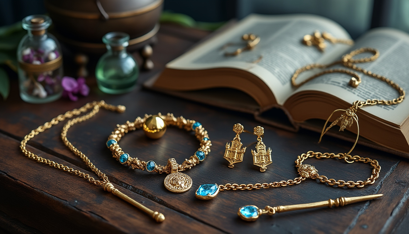 découvrez une sélection de bijoux uniques inspirés de l'univers de harry potter : colliers, bagues, bracelets et accessoires magiques pour tous les fans de la saga.