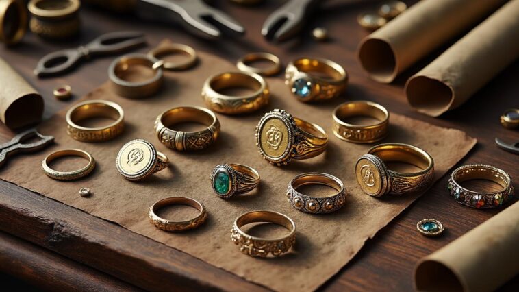 plongez dans l'histoire fascinante des anneaux bijoux à travers les siècles : découvrez leur évolution, leurs symboles et leur importance dans différentes cultures et époques.