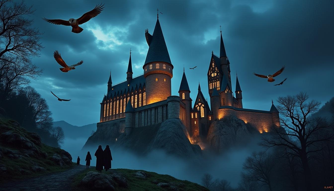 explorez l'histoire captivante et mystérieuse du château de poudlard, l'emblème magique de la célèbre école de sorcellerie.