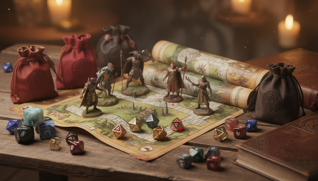 découvrez les accessoires de maître du donjon indispensables pour sublimer vos parties de d&d. pièces collectors uniques pour une expérience de jeu immersive et inoubliable.