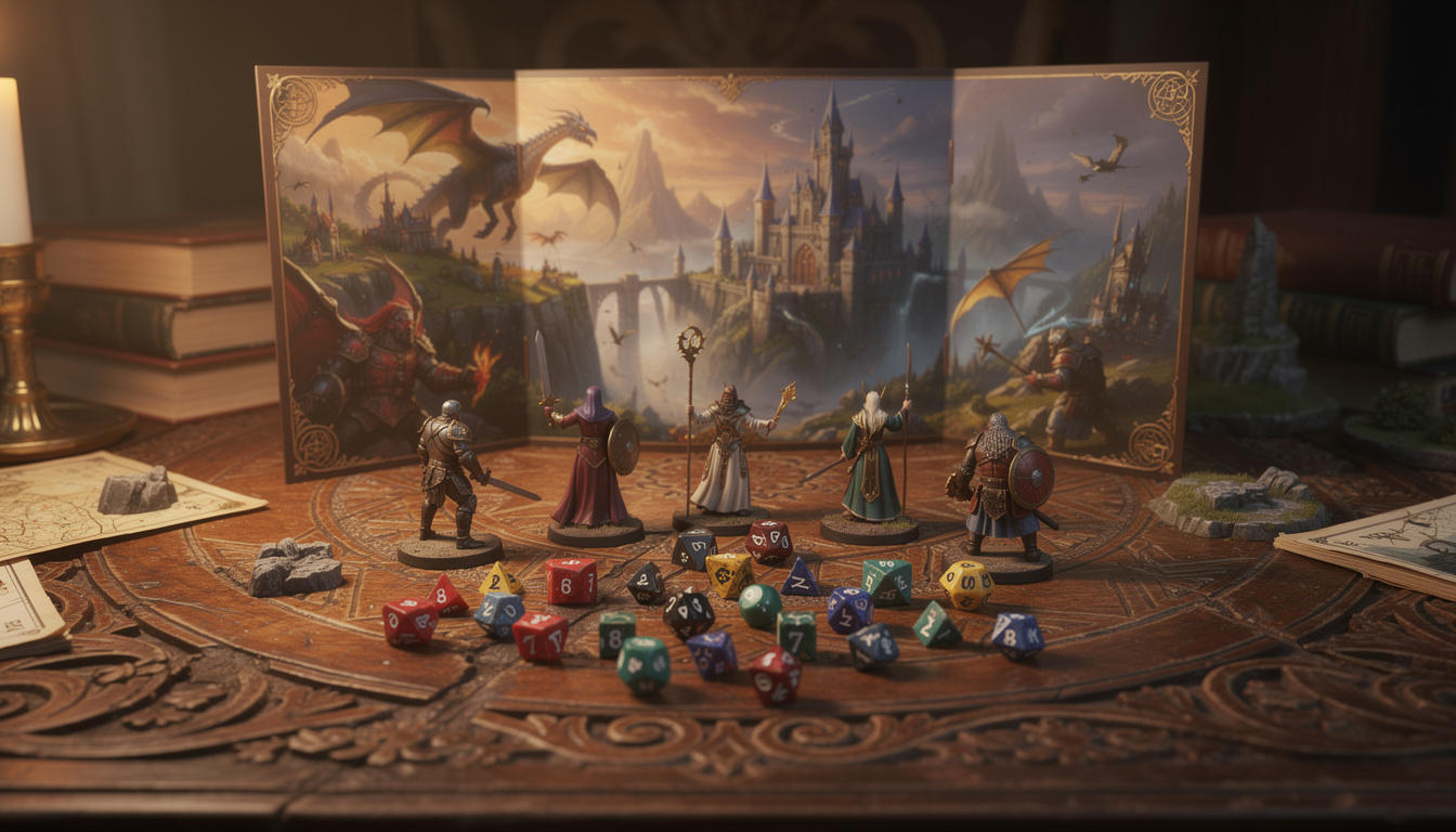 découvrez nos accessoires de maître du donjon uniques et collectors, conçus pour enrichir et transformer vos sessions de dungeons & dragons en aventures inoubliables.