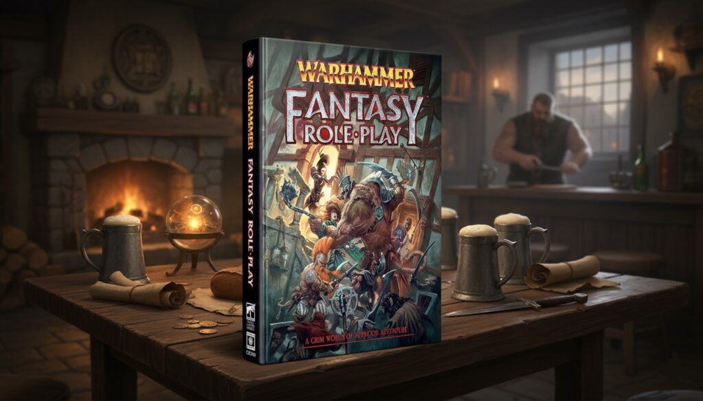 Le jeu d'artefact Warhammer fantasy roleplay