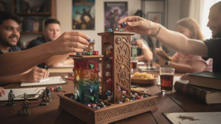 découvrez les avantages d'utiliser une tour à dés lors de vos sessions de jeu de rôle (jdr) pour garantir des lancés équitables, rapides et éviter les disputes entre joueurs.