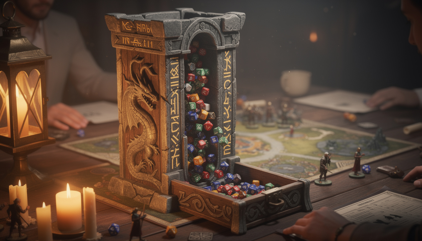 découvrez les avantages d'utiliser une tour à dés lors de vos sessions de jeux de rôle pour améliorer le déroulement du jeu, garantir l'équité et rendre les lancers plus pratiques et immersifs.