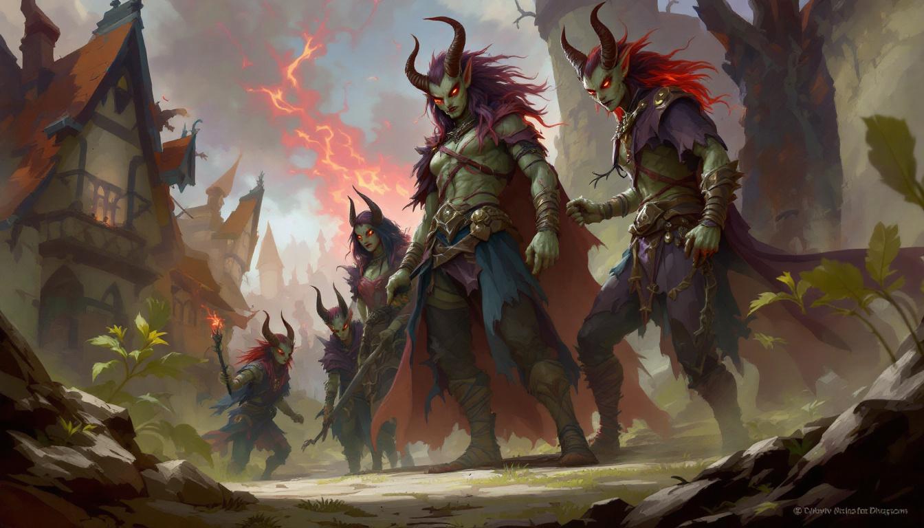 découvrez l'univers fascinant des tieffelins dans donjons & dragons : leur histoire, leurs caractéristiques uniques et leur rôle dans vos aventures fantastiques.