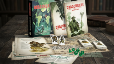 La boîte de dragobane VF pour les fans de jdr