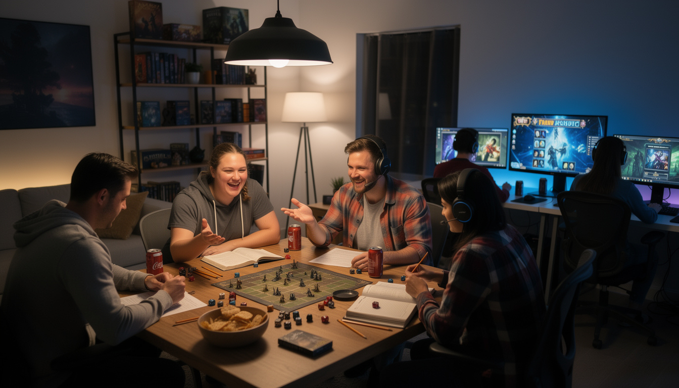 découvrez les avantages et inconvénients des jeux de rôle sur table et en ligne pour choisir l'expérience qui vous convient le mieux.