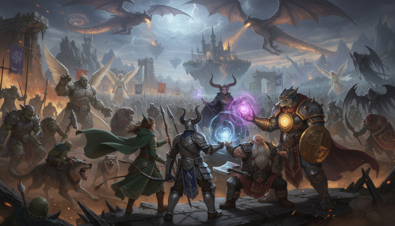 découvrez ces créatures fantasy incontournables, prisées par les maîtres du jeu pour enrichir leurs univers et captiver leurs joueurs.