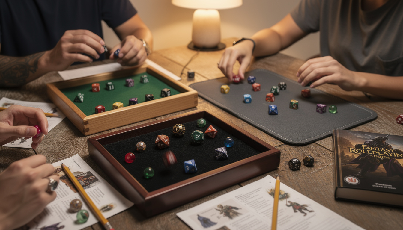 découvrez pourquoi utiliser un plateau de dés en jeu de rôle (jdr) améliore l'organisation, la visibilité des résultats et l'immersion pendant vos parties.