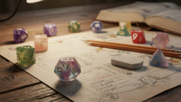 découvrez les différents dés physiques inspirés des jeux de rôle célèbres, leurs designs uniques et comment ils enrichissent vos parties de jdr.