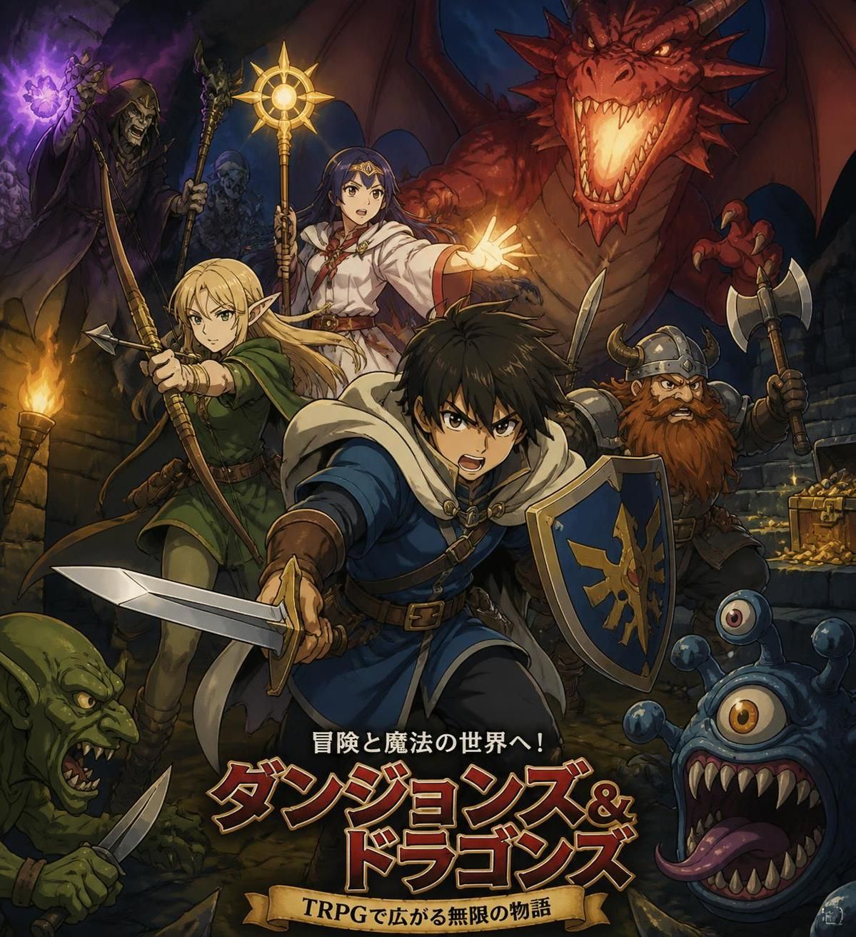 découvrez la préparation tant attendue de la version japonaise de donjons & dragons, apportant une nouvelle aventure épique aux fans du célèbre jeu de rôle.