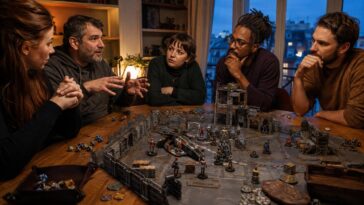 Une partie interstellaire autour de la table