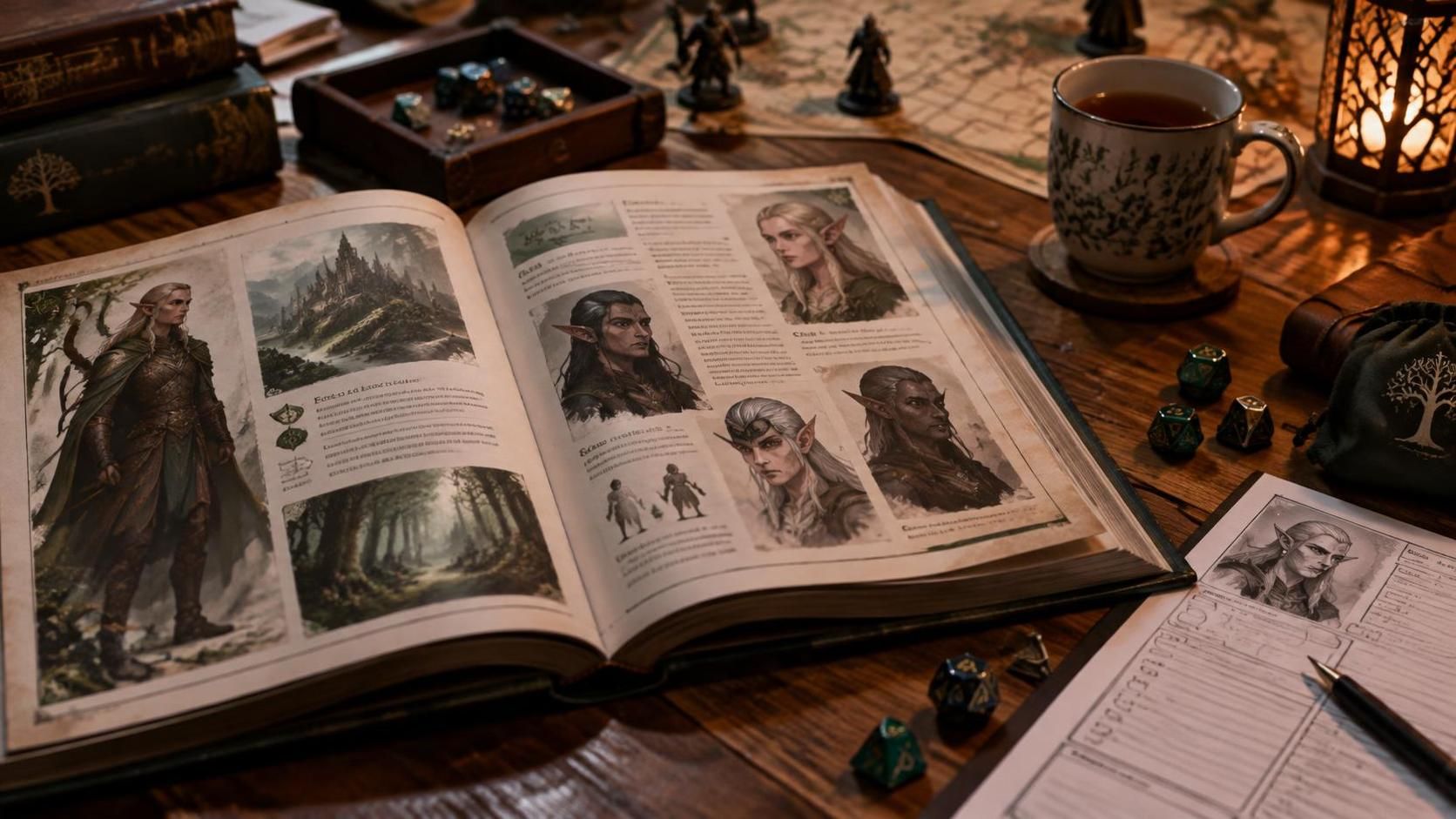 découvrez les grands types d’elfes en fantasy et en jeu de rôle : leurs origines, leurs caractéristiques et leurs rôles dans les univers imaginaires.